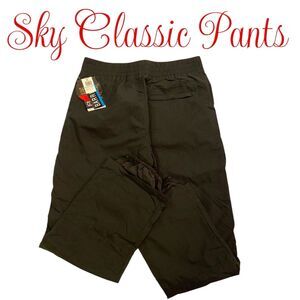 THERMATECH Ski Classic Pants By Barrier Cloth Size XL Snow Pants Black NEW